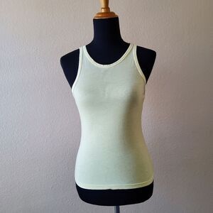 NWOT Cotton Citizen Tie Dye Tank Top Yellow